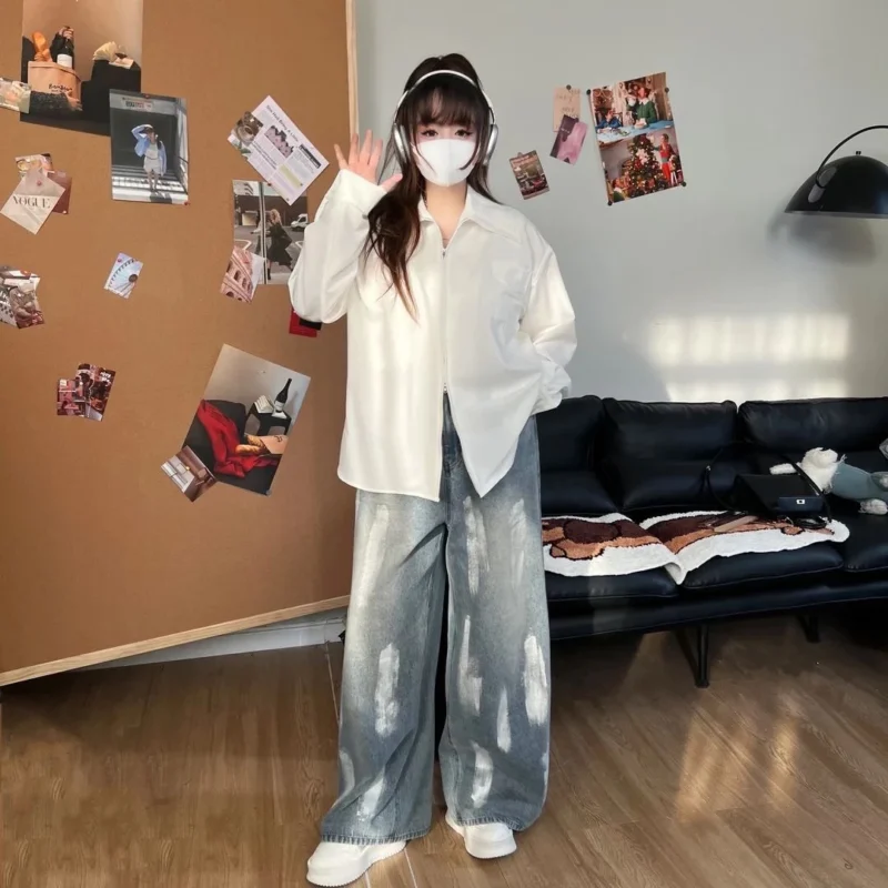 春季設計感牛仔褲