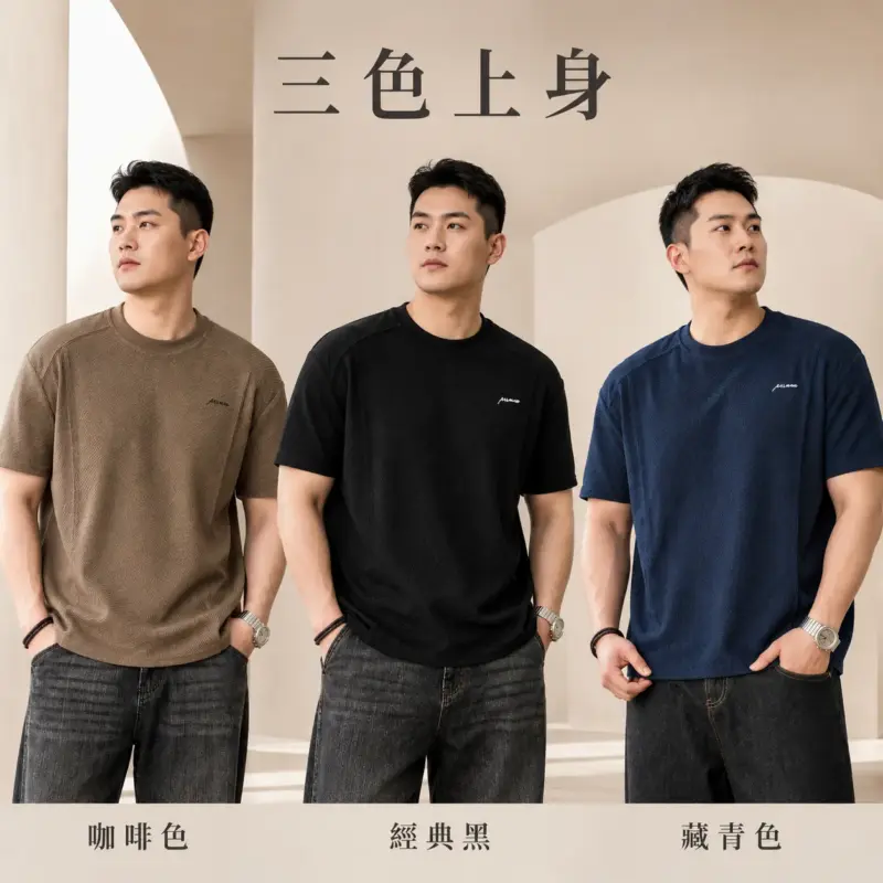 Hidden Seam Versatile Short T-Shirt thumbnail 2