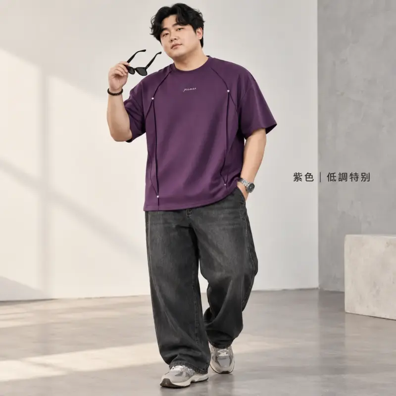 弧線拼接機能短T 縮圖 6