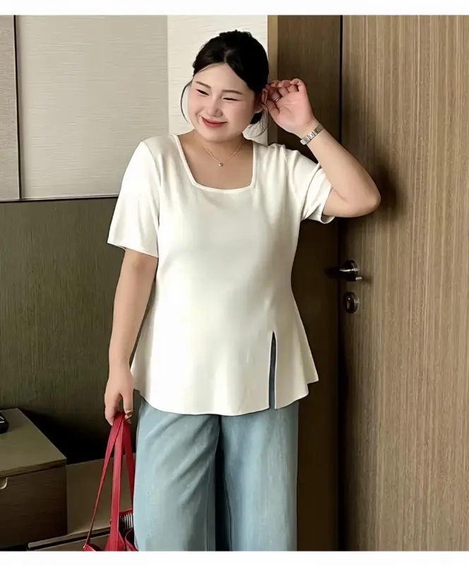 方領側開叉上衣縮圖 4