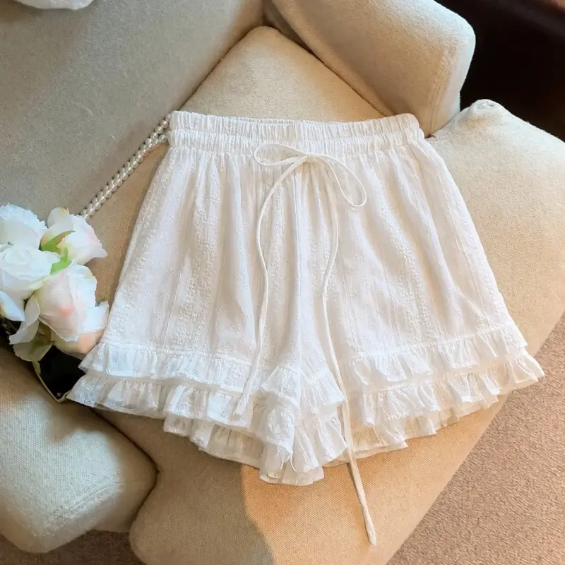 Lace Panelled Short Pants thumbnail 4