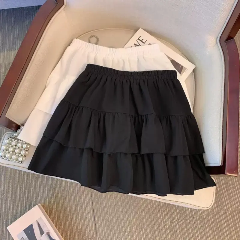 Ruffled Tiered Mini Skirt thumbnail 2