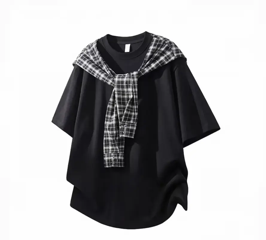 Shawl Layered-look Short Sleeve thumbnail 2