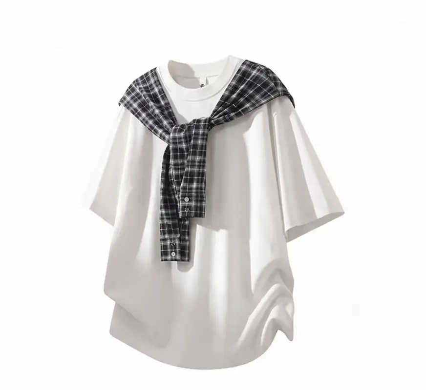 Shawl Layered-look Short Sleeve thumbnail 3