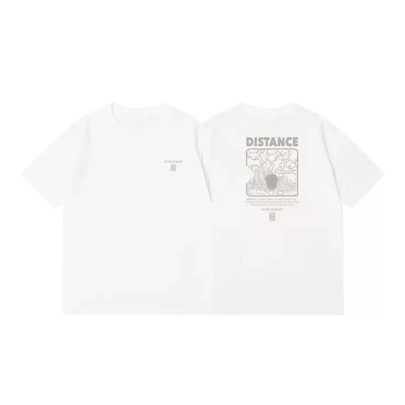 Faraway Mountain Cloud Print Short Sleeve thumbnail 4
