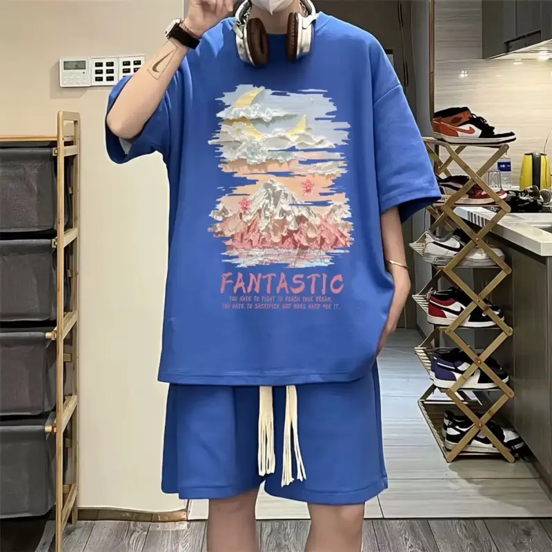 Japanese Waffle Weave Casual Set thumbnail 5