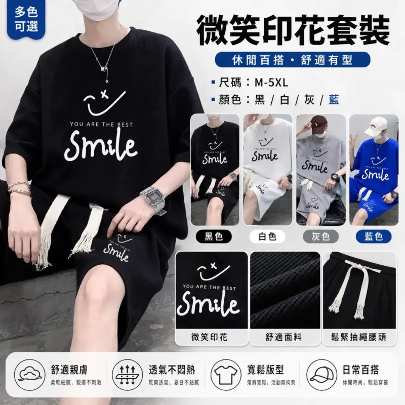 Smiley Print Set