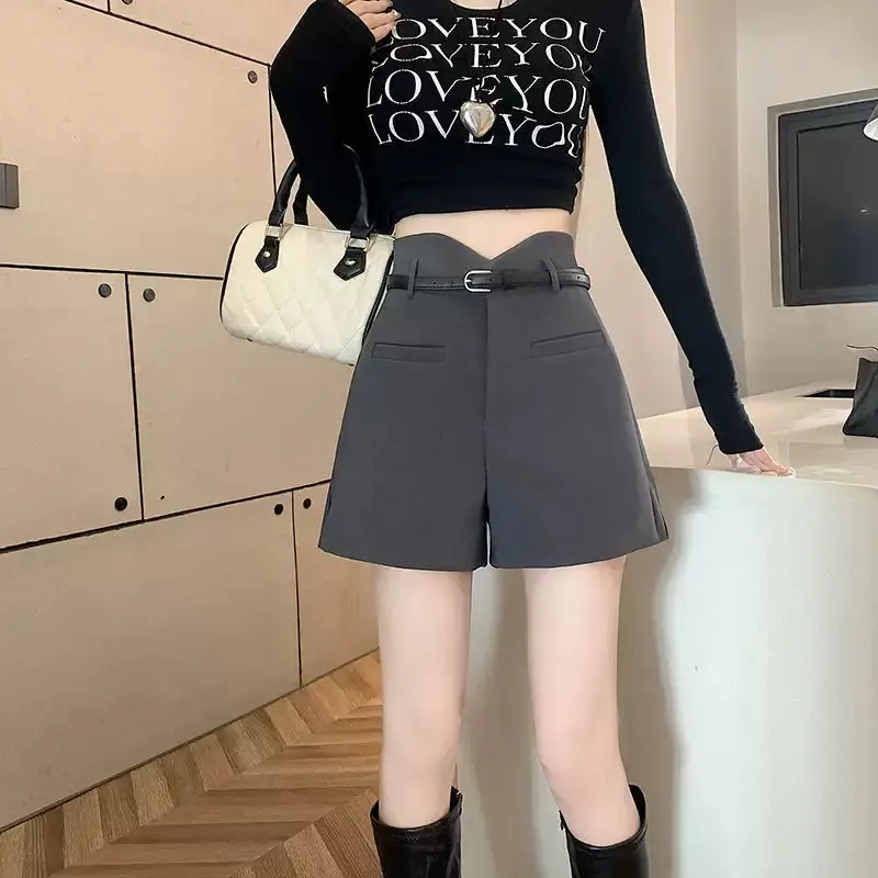 (In Stock)Slimming Western Short Pants