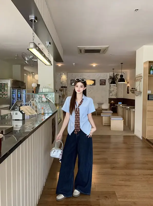 Polka Dot Bow Blouse thumbnail 6