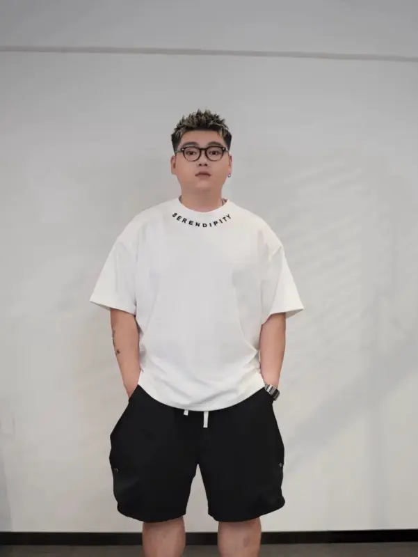 Embroidered Round Neck T-Shirt thumbnail 2