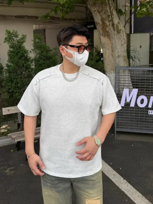 Metallic Casual Short Sleeve thumbnail 3