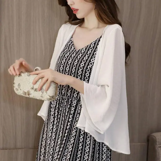 Chiffon Top Cardigan thumbnail 5