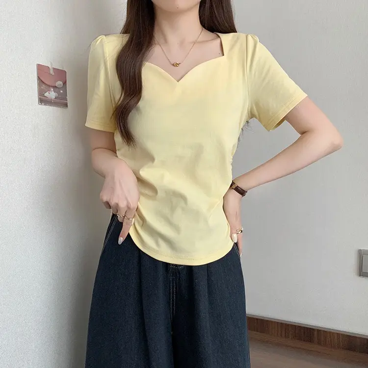 Irregular Arc Sleeve Top thumbnail 7
