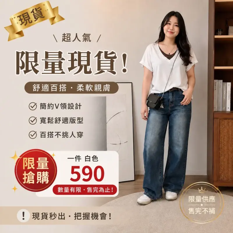 (現貨)簡約假兩件純棉別緻上衣