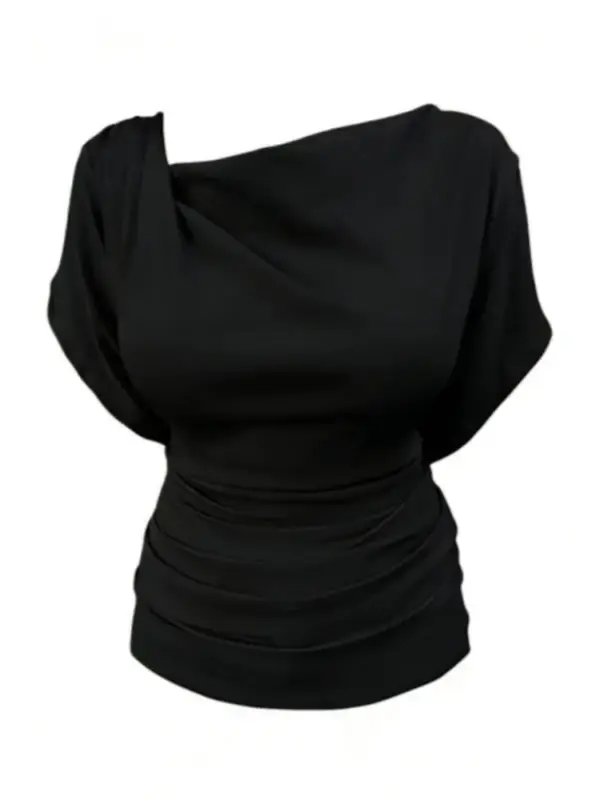 Stacked Batwing Short Sleeve T-Shirt thumbnail 3