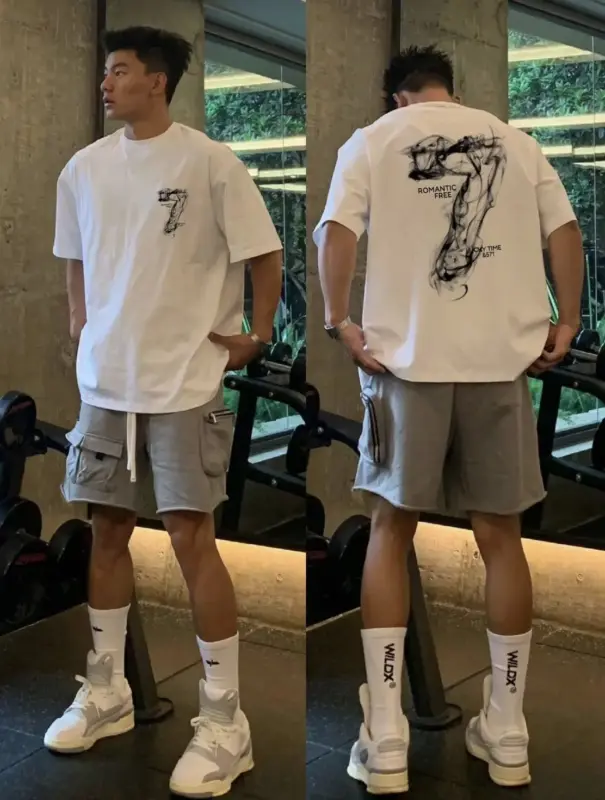 純棉短袖t恤 縮圖 2