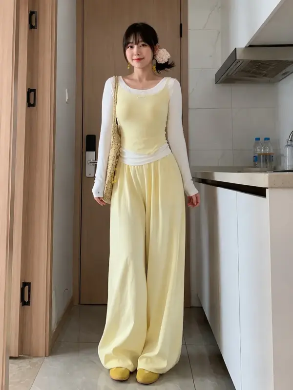 Naifu Yamamoto-Style Relaxed Pants thumbnail 5