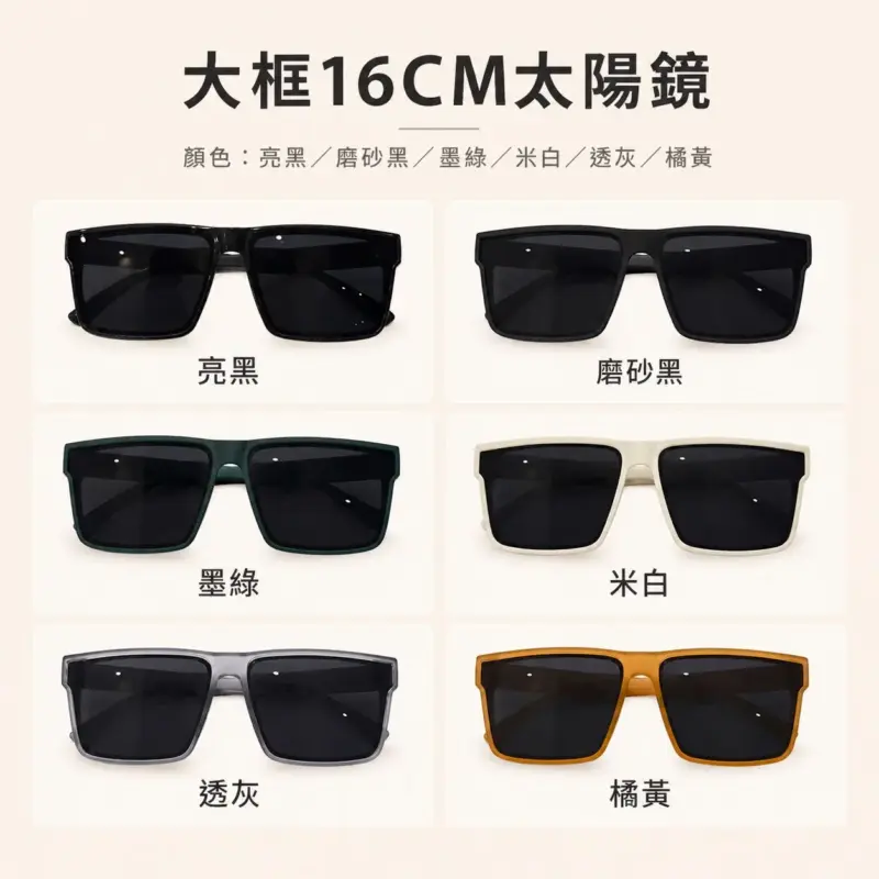 大框16CM太陽鏡