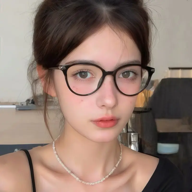 LUSI松弛感黑框眼镜 縮圖 2