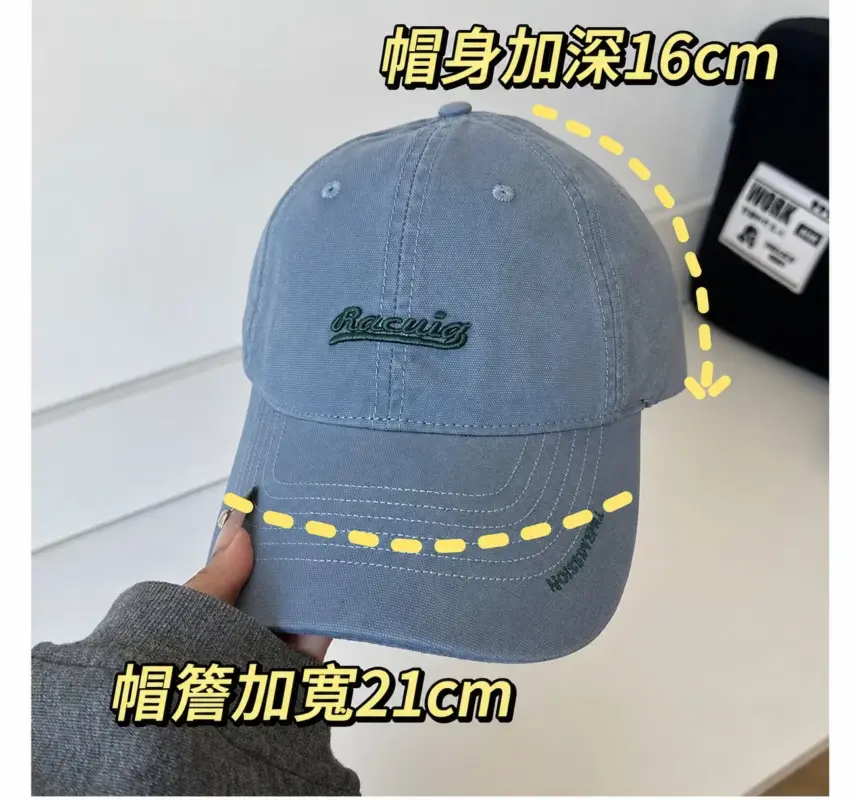 ins加大鴨舌帽 縮圖 2