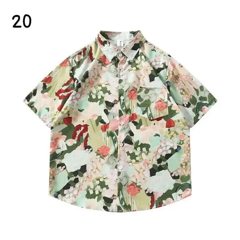 古著巴洛克花襯衫 縮圖 22
