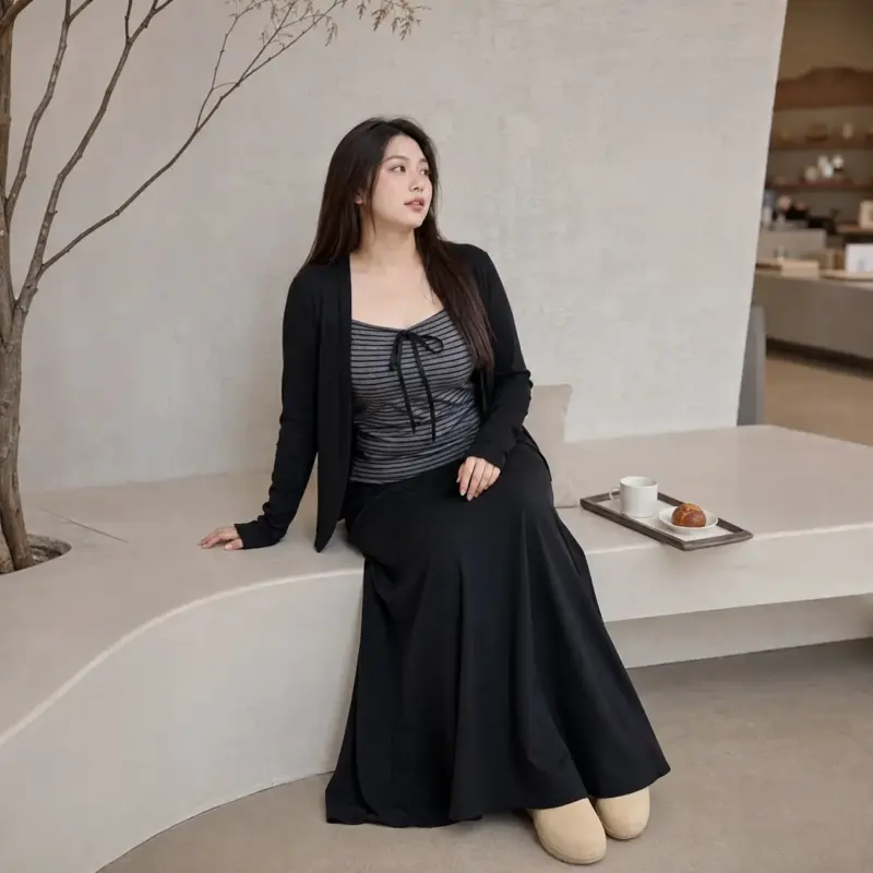 條紋鬆弛三件套 縮圖 2