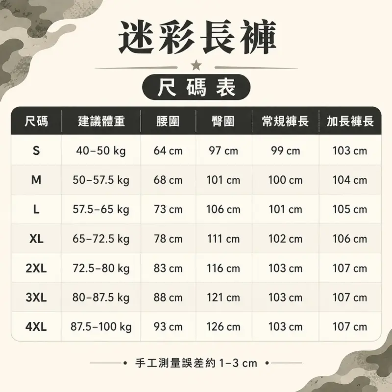 迷彩長褲 縮圖 4