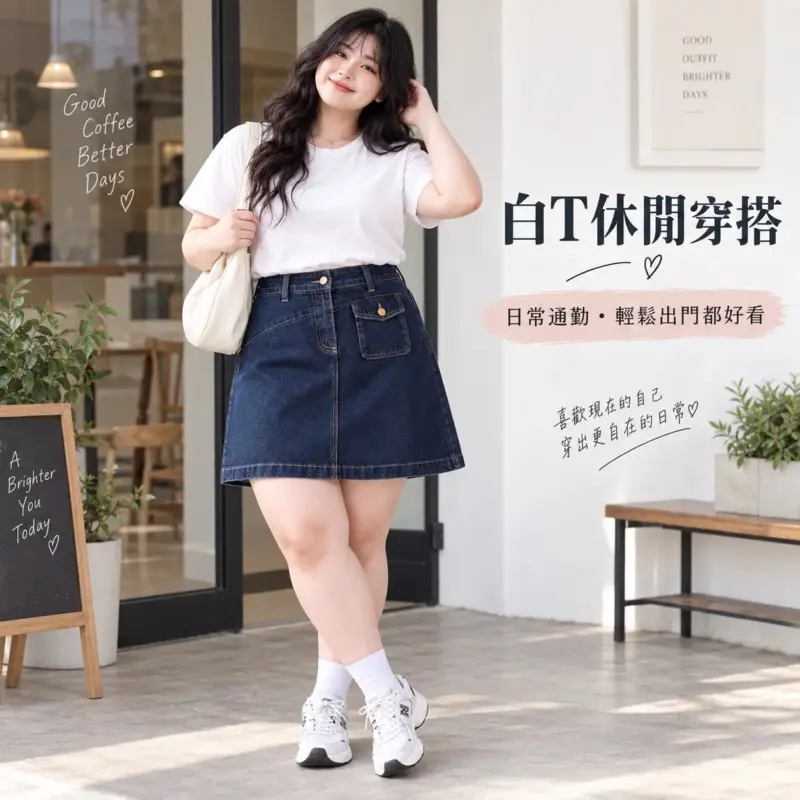 高街vibe牛仔半身裙 縮圖 2