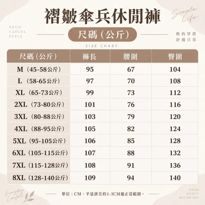 褶皺傘兵休閒褲 縮圖 6