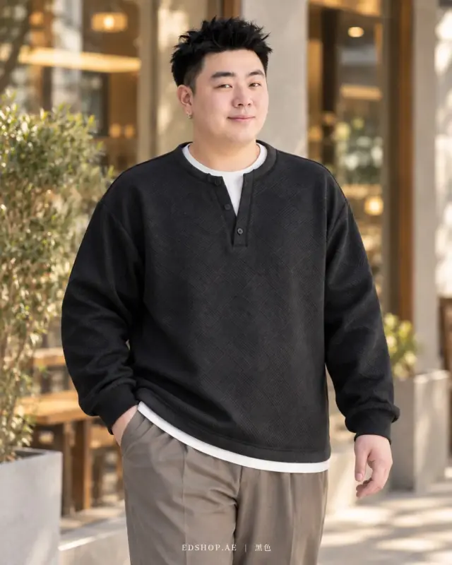 織序亨利紋理上衣 縮圖 2