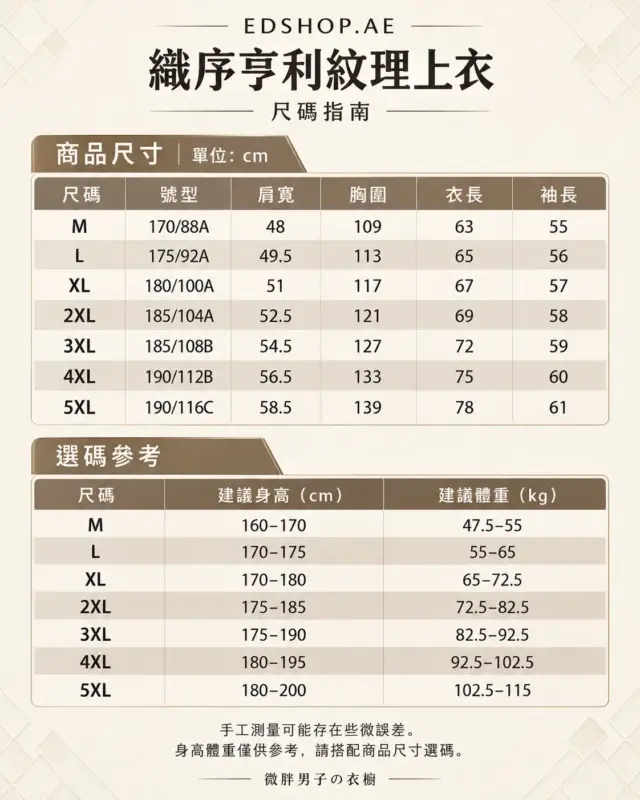 織序亨利紋理上衣 縮圖 5
