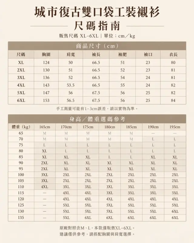 城市復古雙口代工裝襯衫 縮圖 4